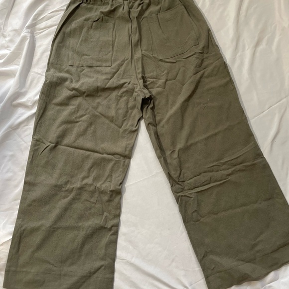 Women's Olive Khaki Pants - Picture 9 of 13